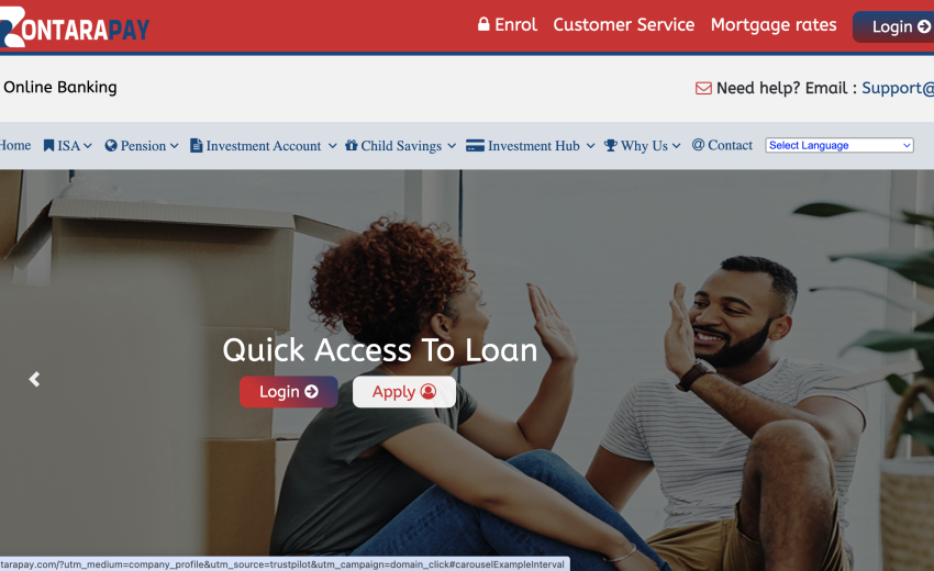 Zontarapay.com Scam Review